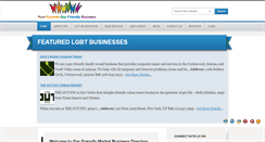 Desktop Screenshot of gayfriendlymarket.com